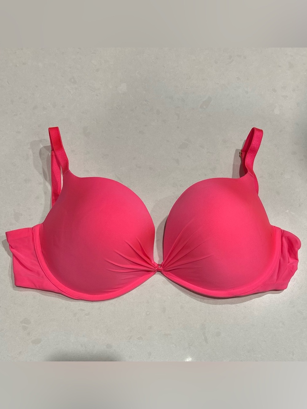 Victoria's Secret Hot Pink Seamless Push-Up Bra